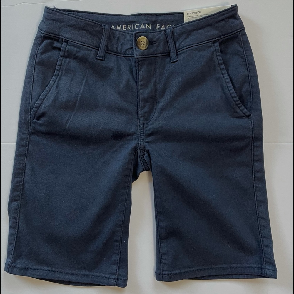 American Eagle Skinny Bermuda Shorts SZ 00 -NWT